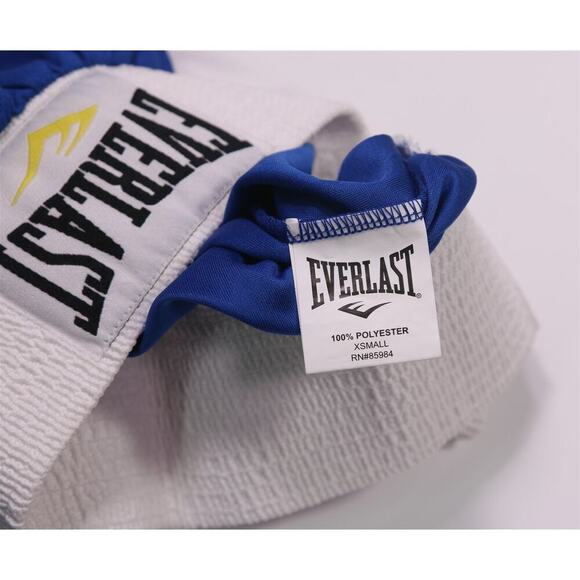Everlast Blue/White Amateur Competition Trunks Boxing MMA Shorts XS New! - Picture 5 of 5